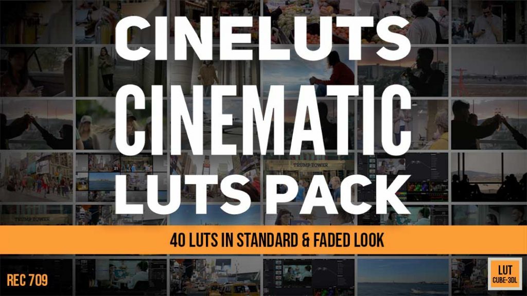 Cineluts Cinematic Luts Pack